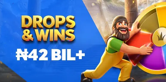 Drops & Wins promotion art